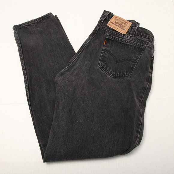 Vintage Levis 560 Jeans Mens 34x34 Loose Fit Tapered Leg Orange Tab Made USA 90s - Picture 1 of 16